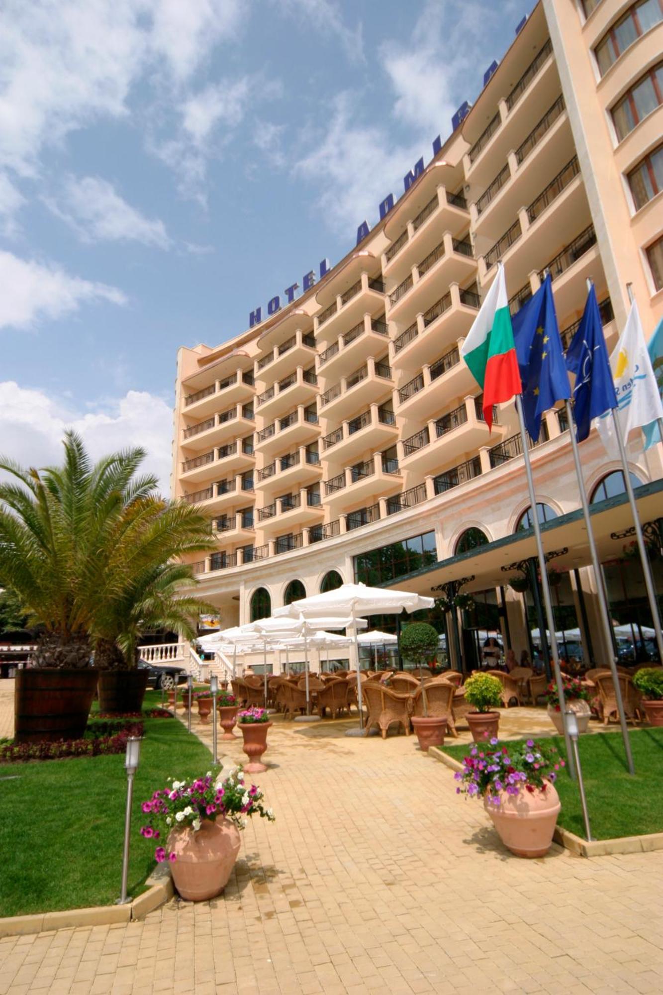 Admiral Hotel&Private Beach Goldstrand Exterior foto